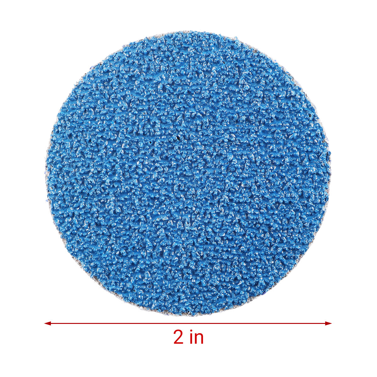 50PCS 2 inch 36 Grit Zirconia Roll Lock Die Grinder Quick Change Sanding Discs