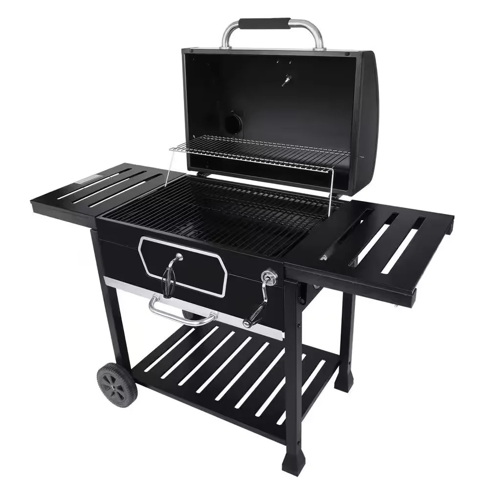 Royal Gourmet 30 in. Charcoal Grill with Cover BBQ Smoker Picnic Camping