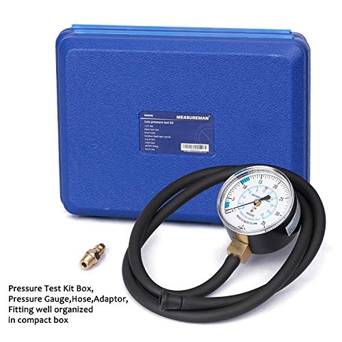 Natural Gas or LP Gas Manifold Pressure Test Kit, 0-35inH2O Pressure Test Kit