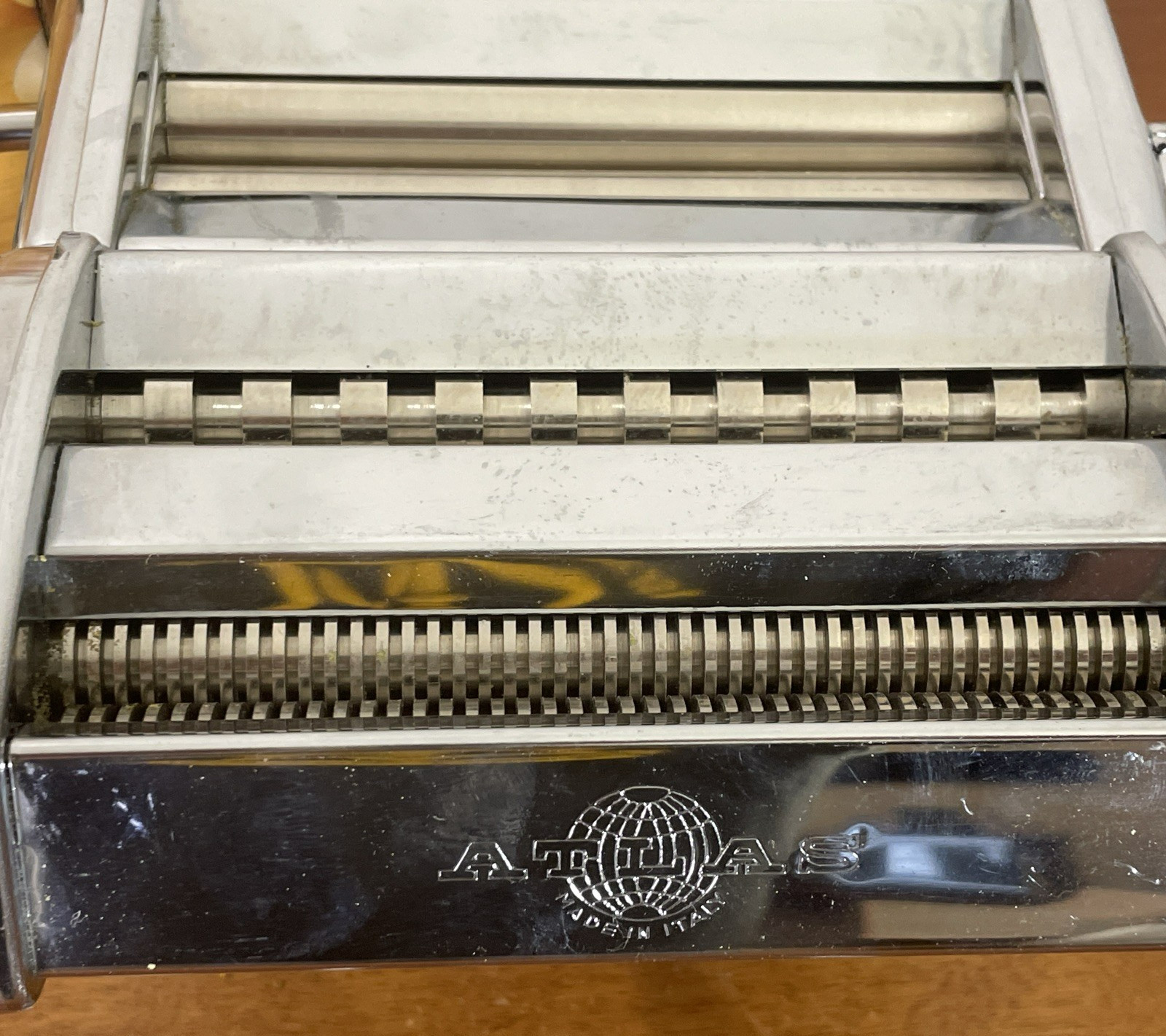 VTG Marcato OMC Atlas Pasta Maker Model 150 Manual Machine Made Italy w/Manual
