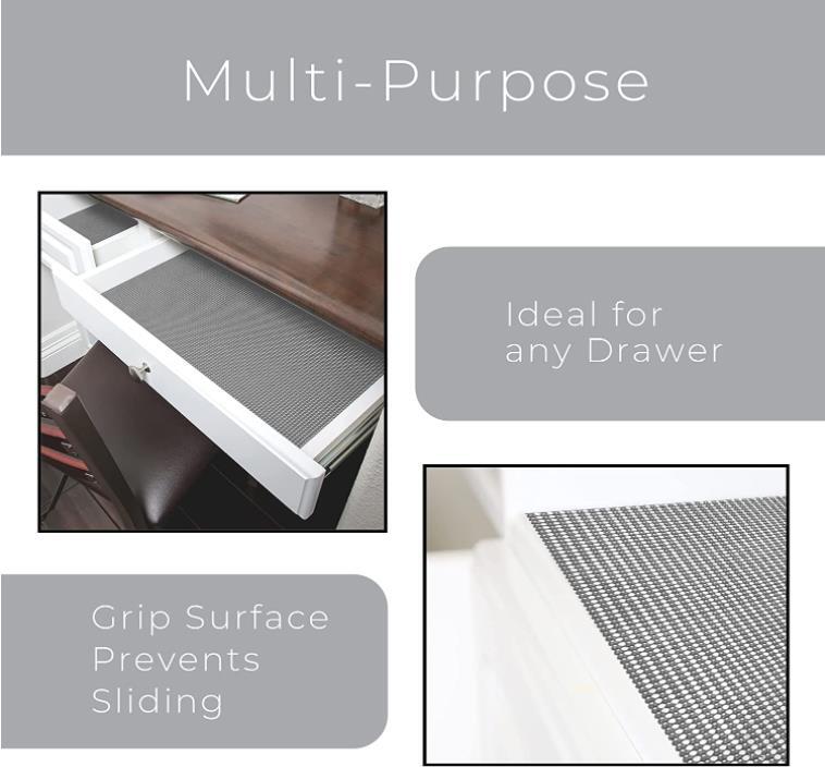 12*60in Shelf Liner for Kitchen Cabinets Shelf Drawer Liner Easily Cut to Usable