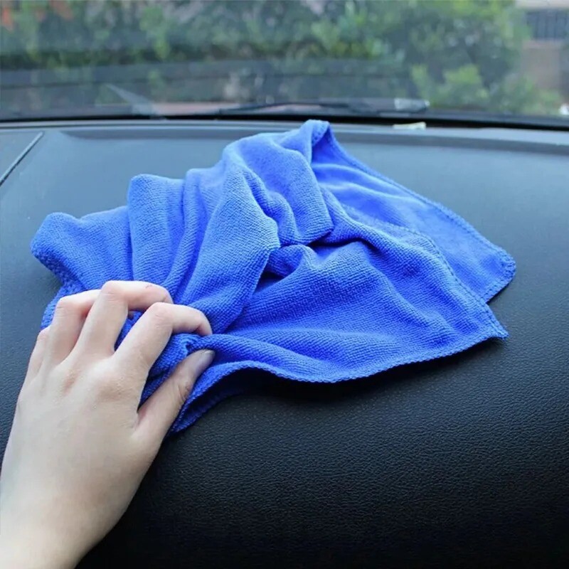 20-40Pcs Microfiber Cleaning Cloth No-Scratch Rag Car Polishing Detailing Towel