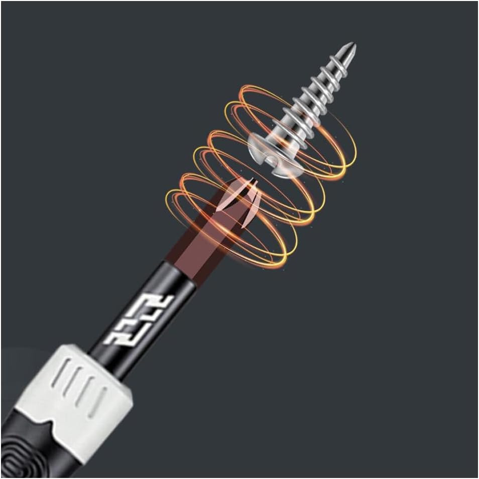 8 Pcs PH3 Screwdriver Bits with 5/16 Hex Shank 36Mm S2 Alloy Steel Impact Bits