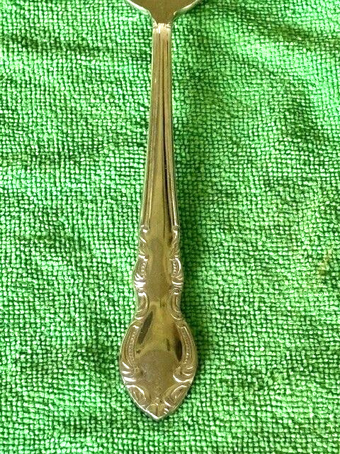 Unknown Manufacturer UNF122 Stainless Steel Place/Oval Soup Spoon 7-1/4″ VGUC