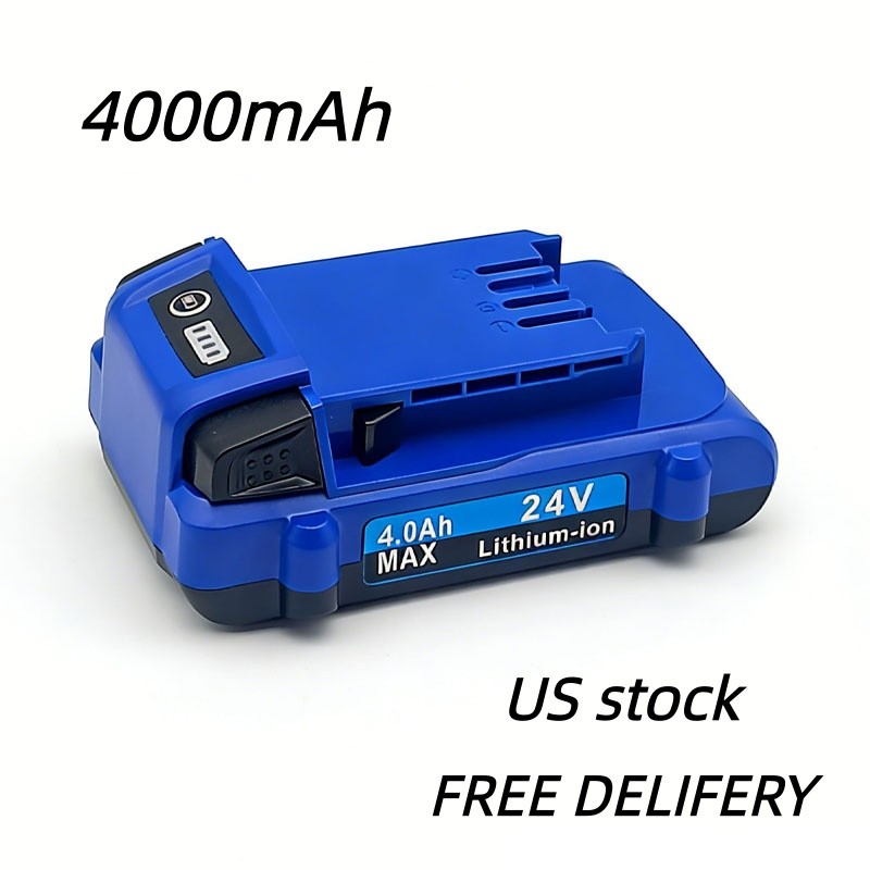 4.0ah For Kobalt 24V Battery Pack KB624-03 KB524-03 KB424-03 KRS 1824B-03 US
