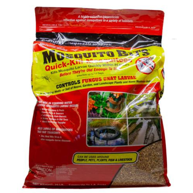 Summit Mosquito Bits, 20 lbs. – Kills Mosquito Larvae within 24 hrs