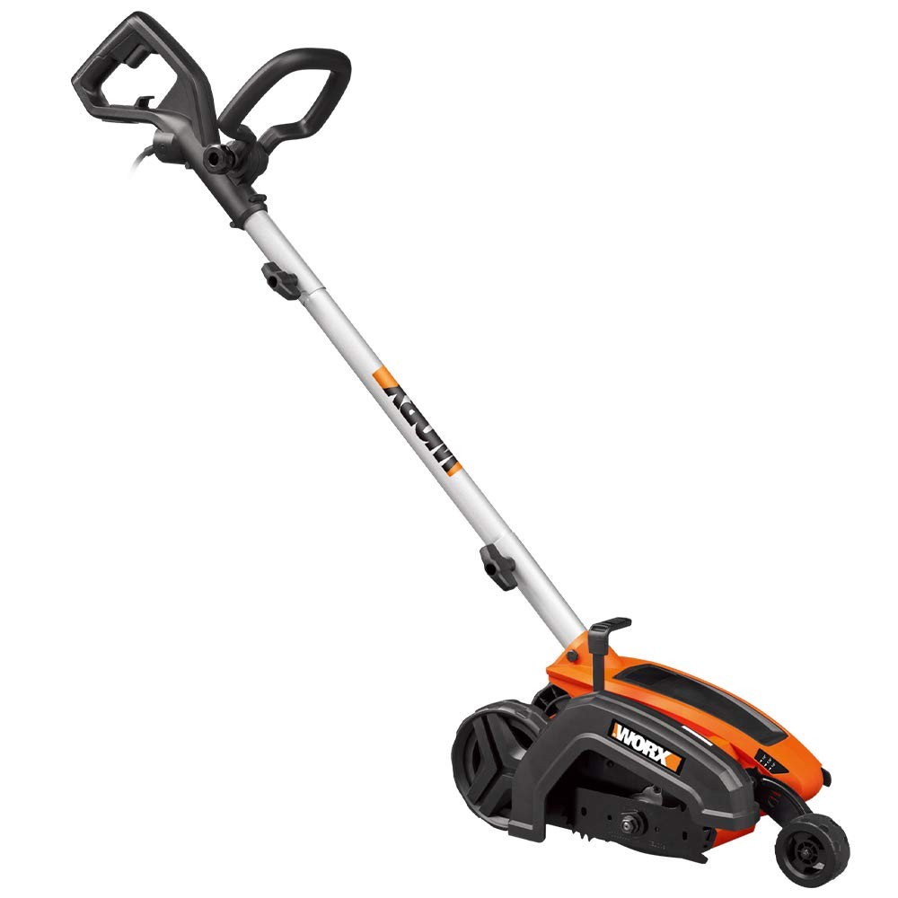 WORX 12 Amp 7.5’’ Electric Lawn Edger & Trencher, 7.5in, Black and Orange