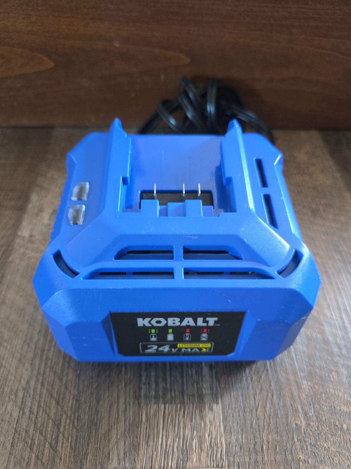 KOBALT 24V MAX Lithium-Ion Battery Charger Blue Model KCH 2401-03