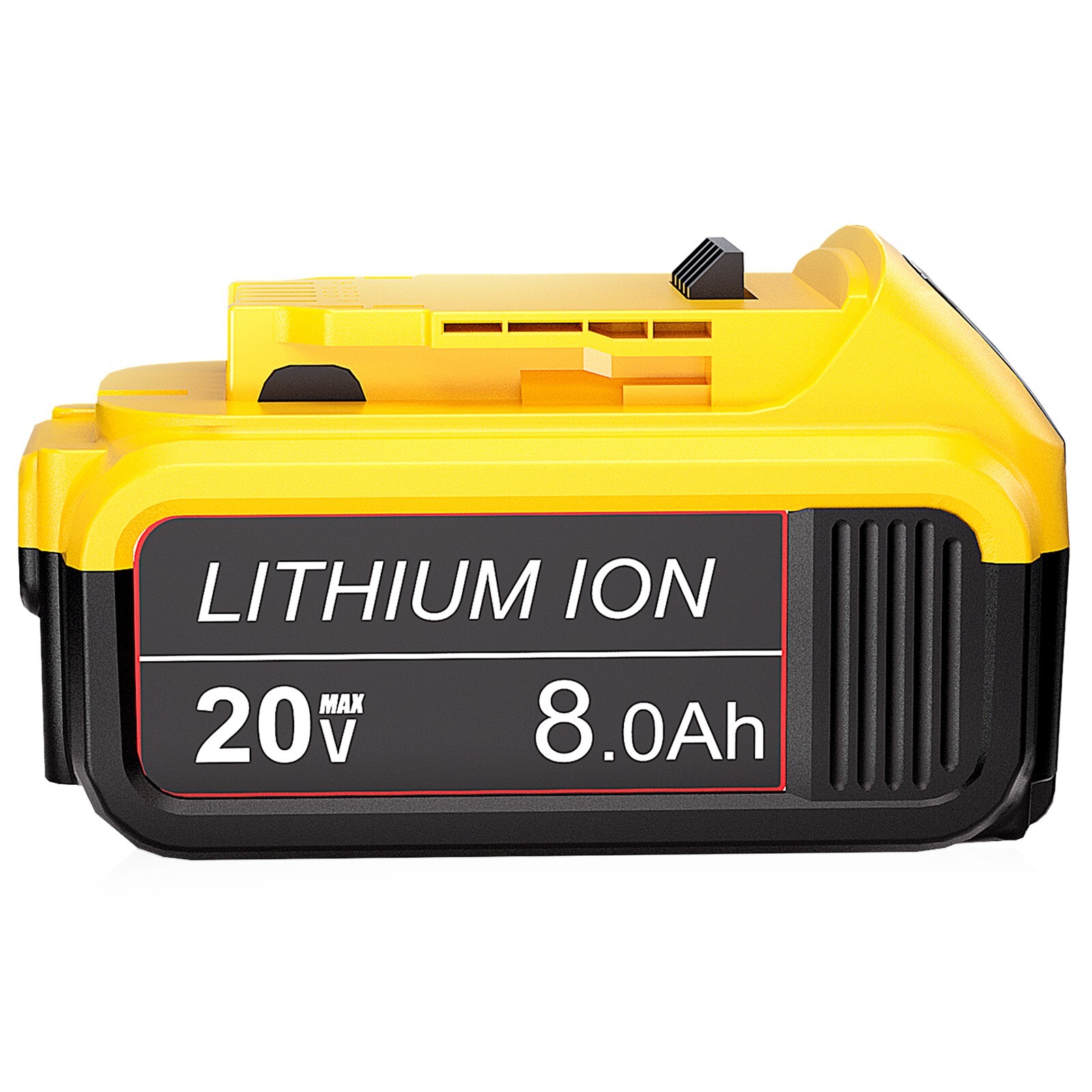 2Pack 20V 8.0AH Lithium Ion Battery For DeWalt 20 Volt Max XR DCB206-2 DCB205-2