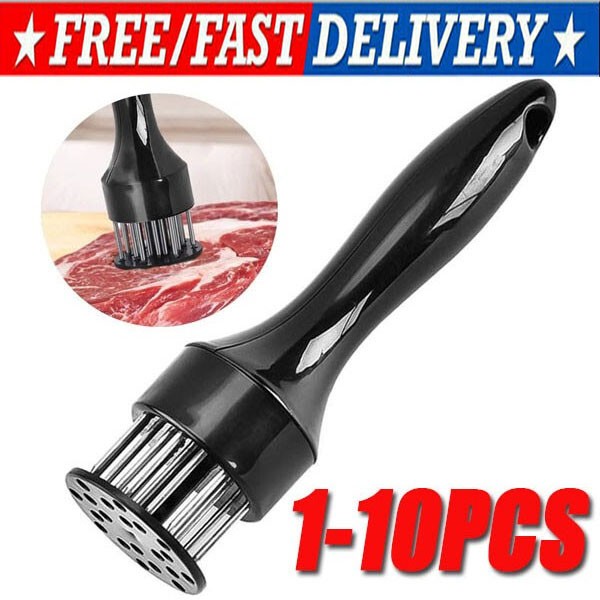 Professional Meat Tenderizer Stainless Steel Needle Cooking Hammer Kitchen Tool
