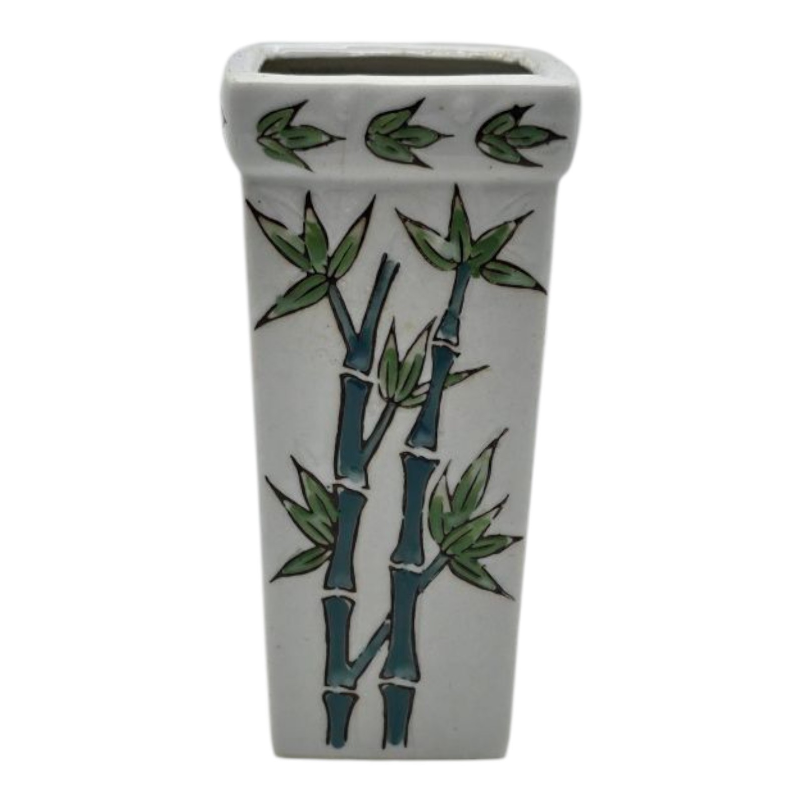 Bamboo Propagation Bud Ceramic Vase 8.11 Oz