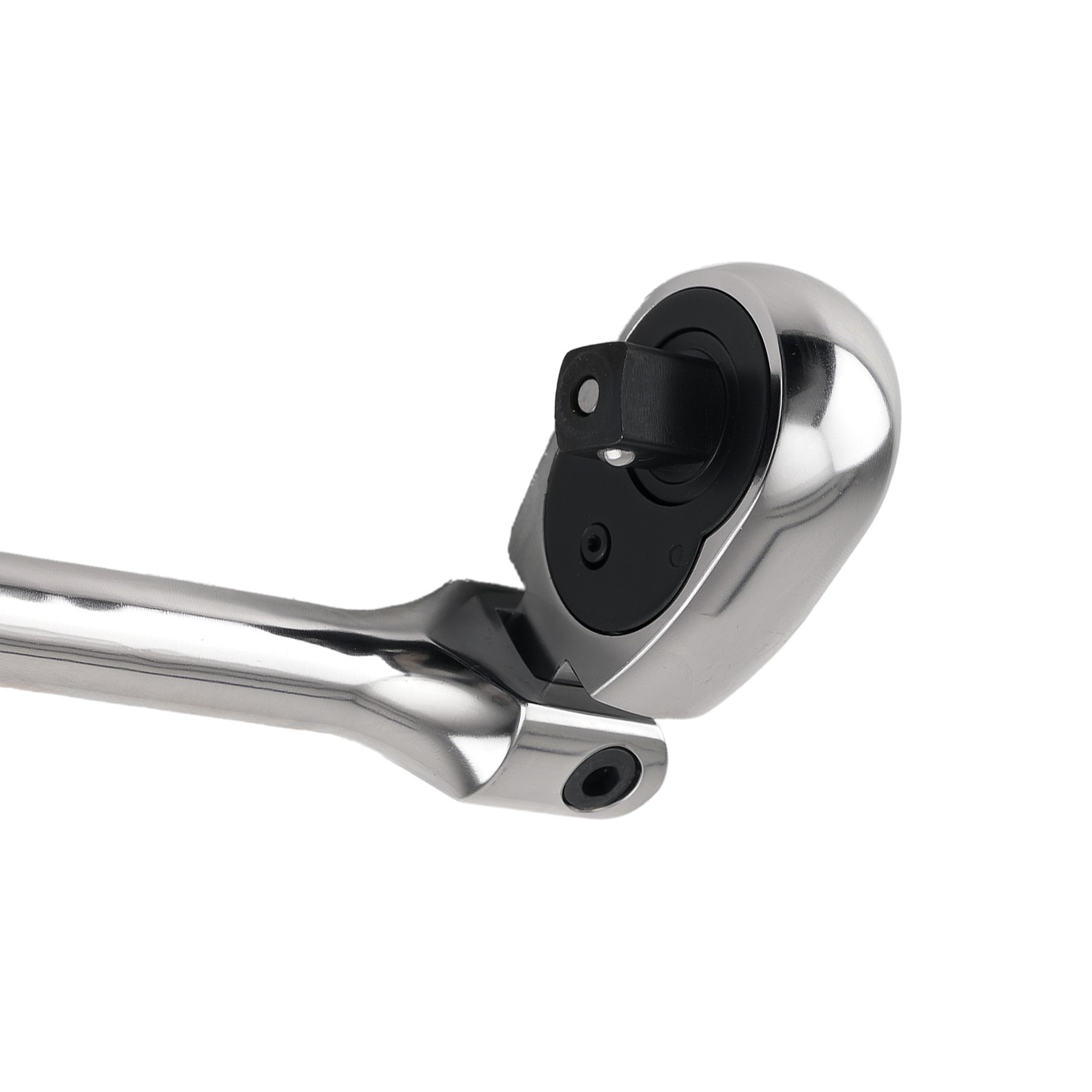 1/2in Drive Extra Long Flex Ratchet Handle 24in 72 Teeth Reversible Chrome
