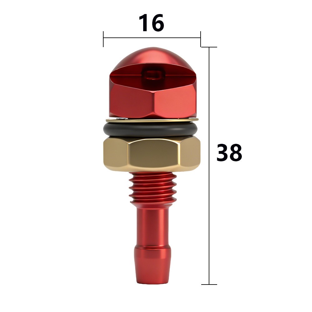 2Pack Universal Vehicle Aluminum Windshield Wiper Water Jet Spray Washer Nozzle