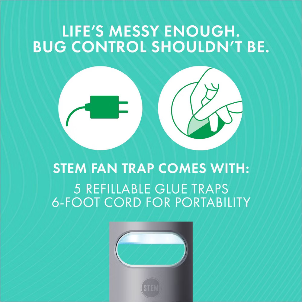 STEM Electric Fan Fly, Gnat and Fruit Fly Trap Indoor Starter Kit