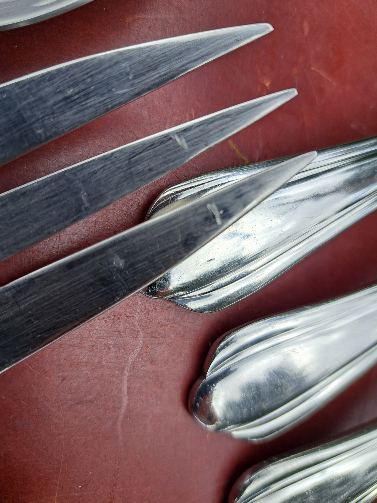Waterford LINEAR 18/10 Stainless Flatware Vietnam Lot Of 25 Pieces