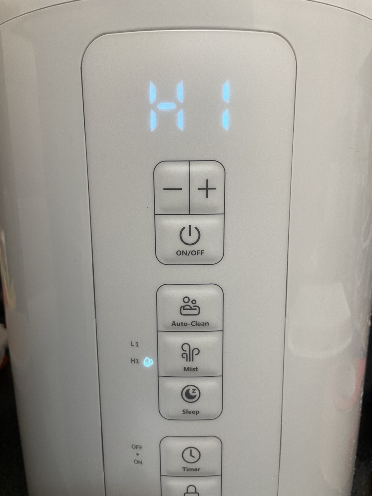 Jack & Rose Warm Mist Humidifier Any Room 3L/100oz Stainless Steel EH30UA