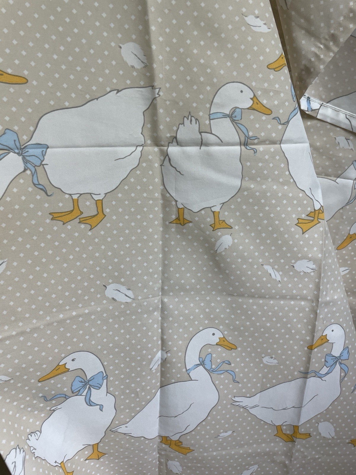 Funny Goose Shower Curtain! “Cottage Core” SEE description