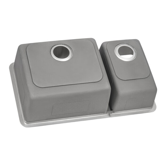 Ruvati 32″ Undermount 30/70 Double Bowl 16 Gauge Kitchen Sink – RVM5307