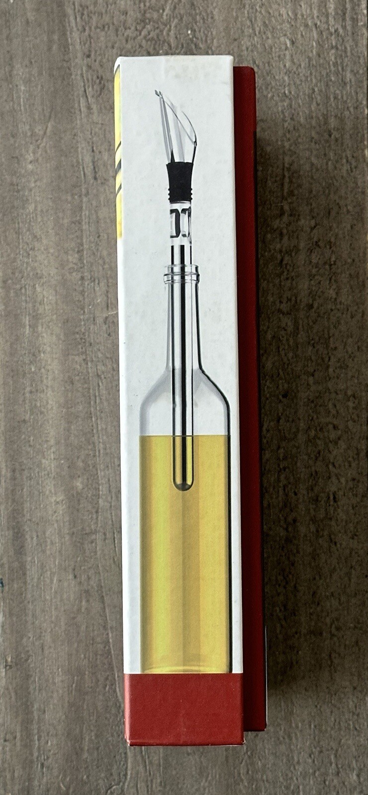 Wine Pourer with Chill Rod, Easy Clean & Reusable