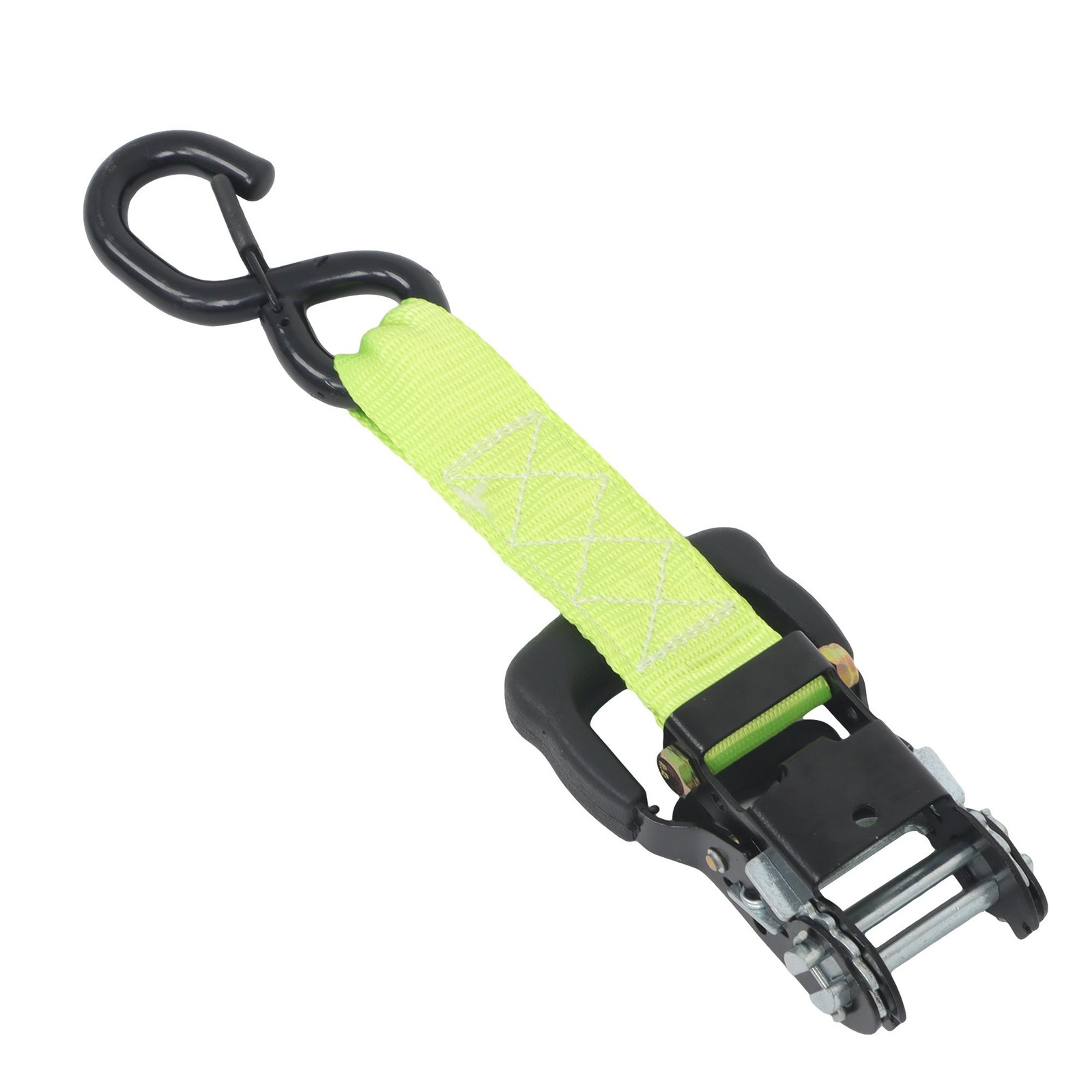 Ratchet Straps (4 Pack) – 5208 lbs Break Strength 1.6″x8′ Green Tie Down Straps