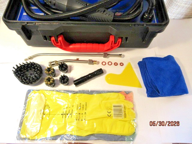 High Pressure Steam Cleaner, 1700W Steamer for Cleaning Grout Tile, Heavy Dut…