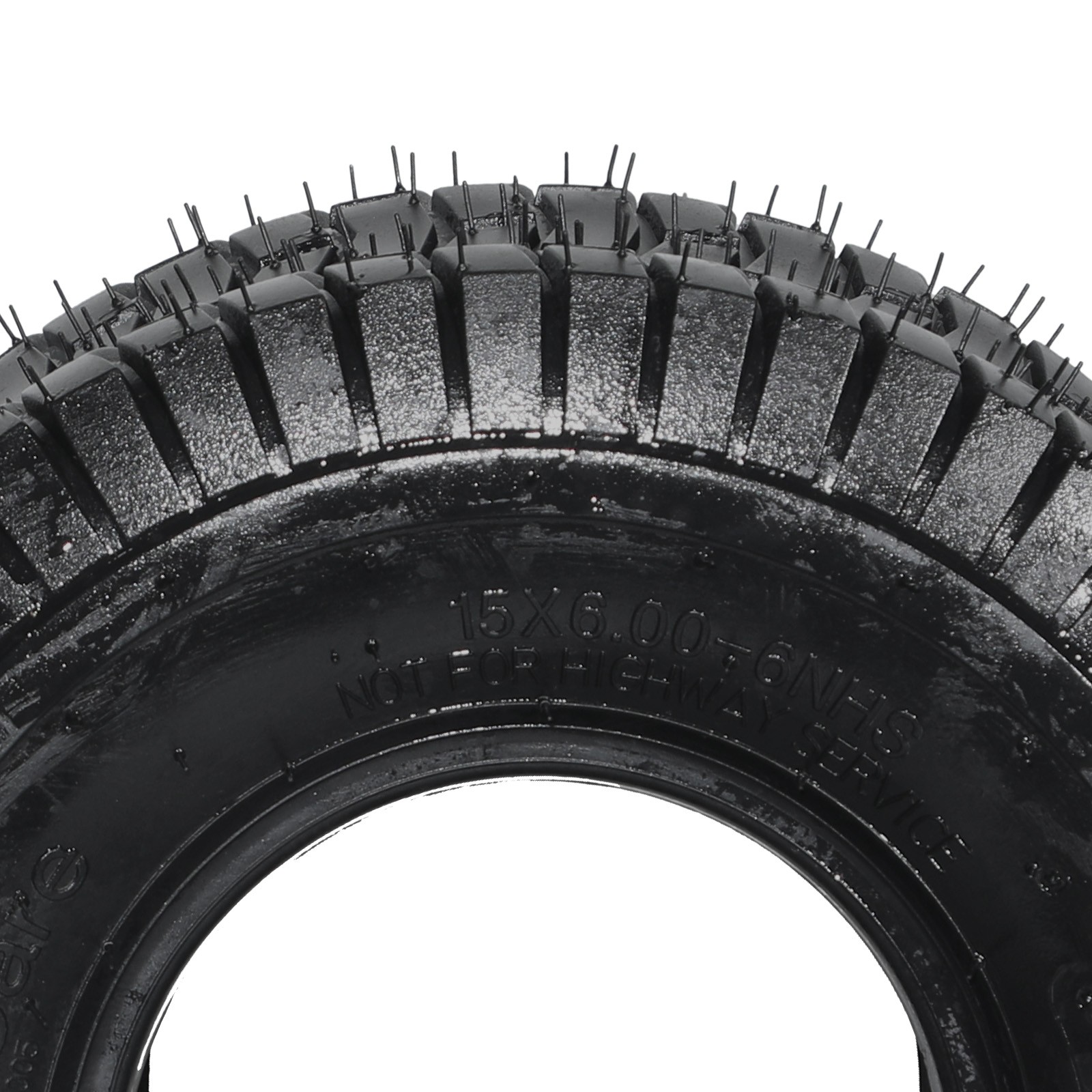 Set of 2 15×6.00-6 Lawn & Garden Mower Tractor Turf Tires 2 Ply 15×6-6 15x6x6