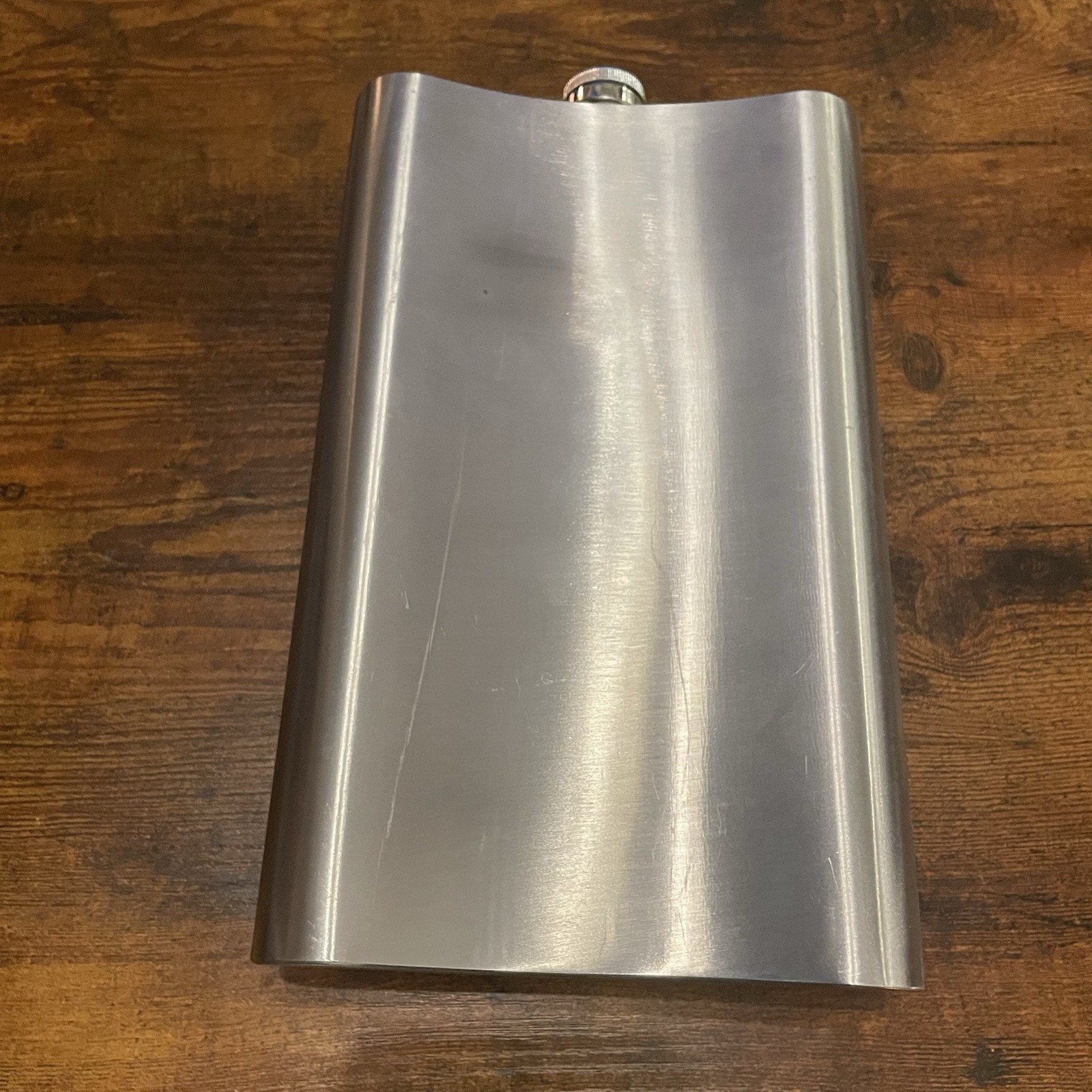 ✅ 64 oz Stainless Steel Hip Flask Jumbo Giant Oversized Liquor Canteen #️⃣0247