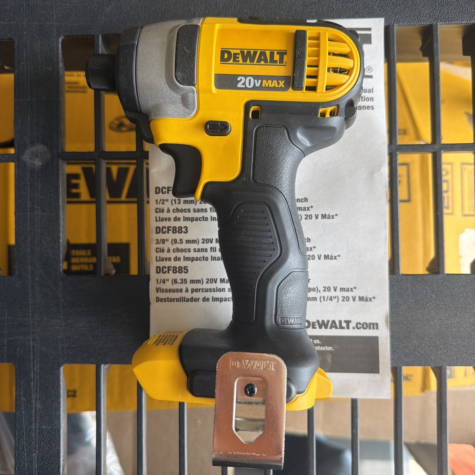 Dewalt DCF885 20V Cordless 1/4″ Impact Driver 20 Volt MAX Lithium Ion Tool Only
