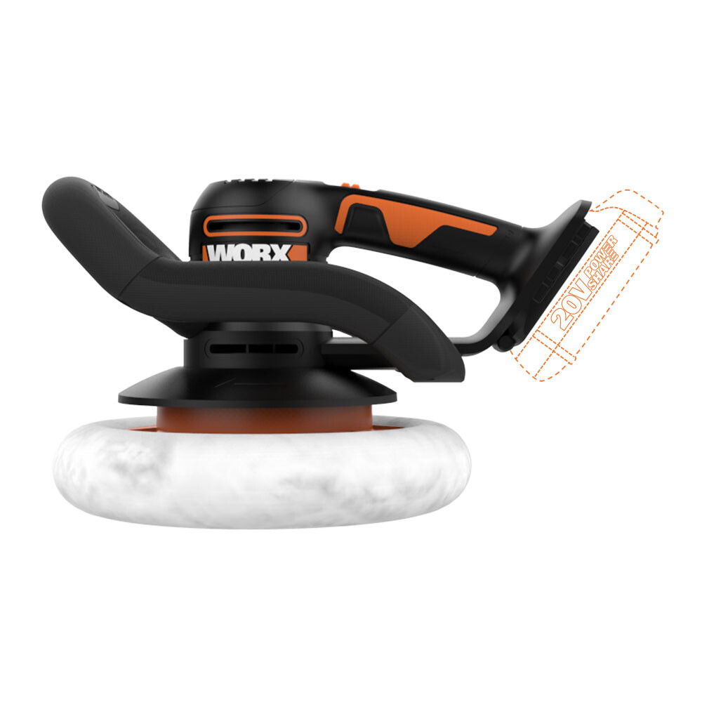 WX856L.9 Worx 20V Cordless Powershare 10″ Polisher / Buffer – No Battery/Charger