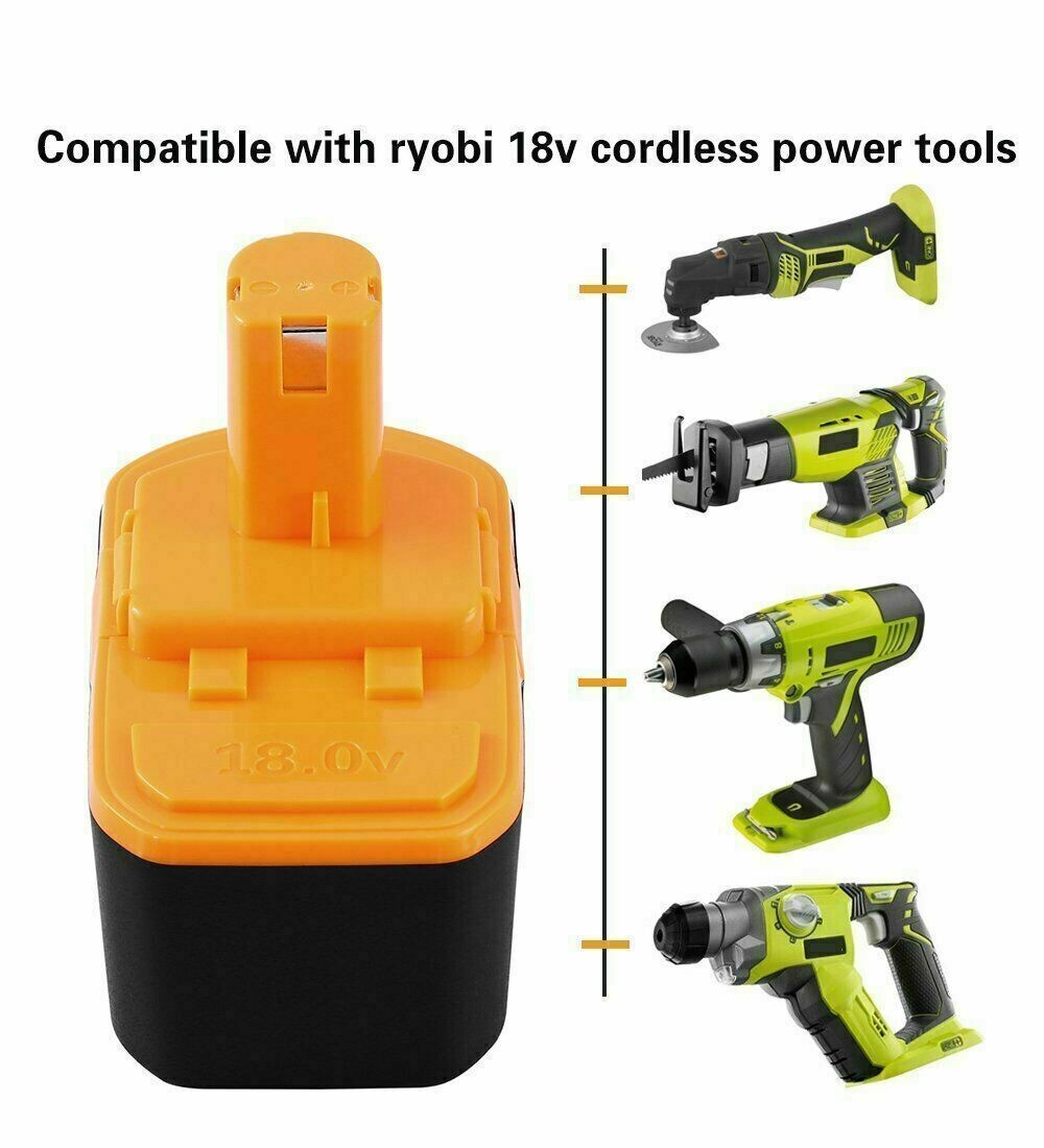 NEW For Ryobi 18V P100 ONE+ PLUS 1300mAh 18 Volt NI-MH Battery P101 13022 ABP18