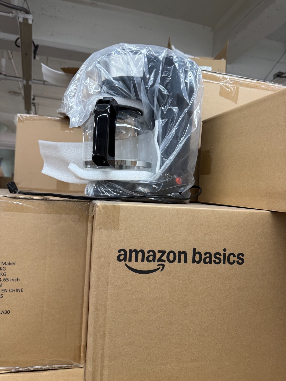 Amazon Basics 12 Cup Coffee Maker Machine