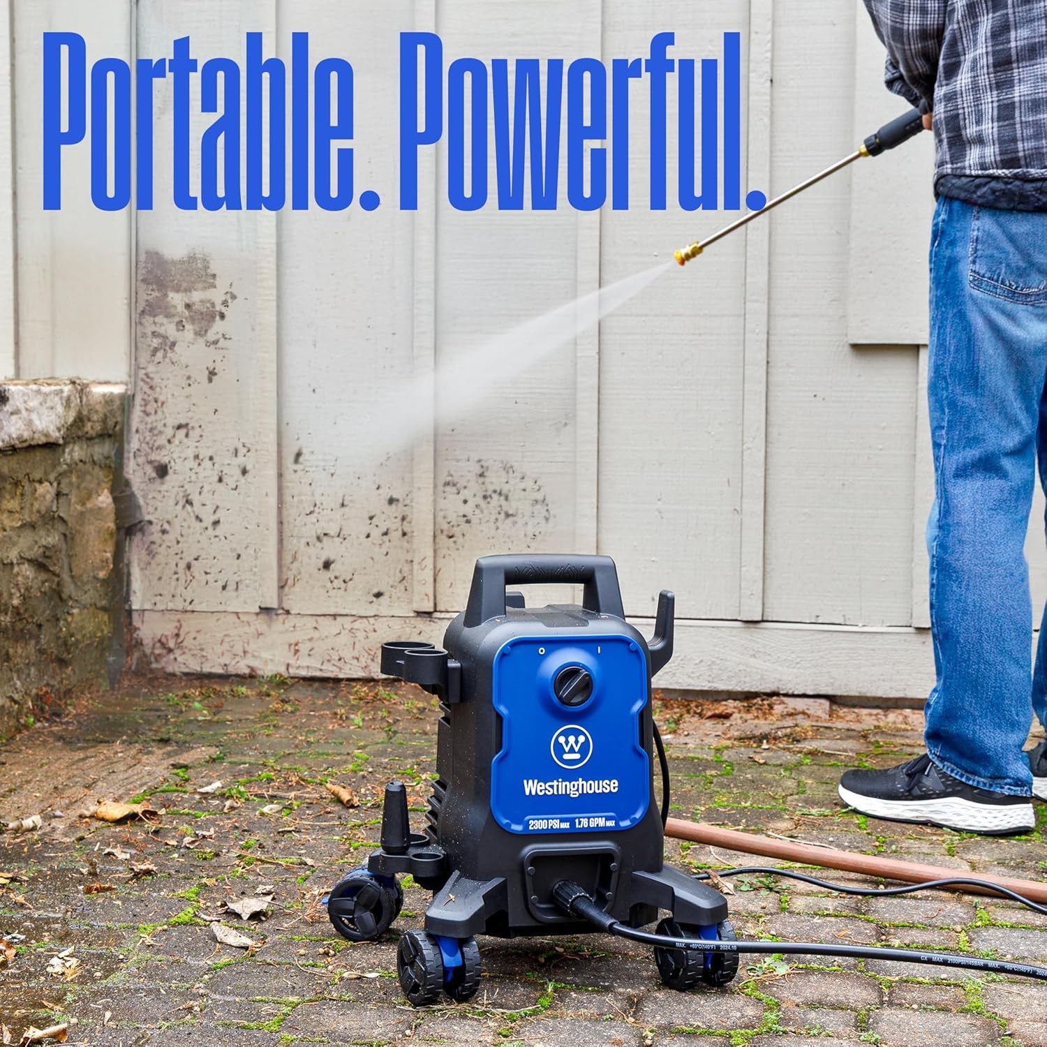 Westinghouse ePX3100 Electric Pressure Washer, 2300 Max PSI 1.76 Max GPM,Black