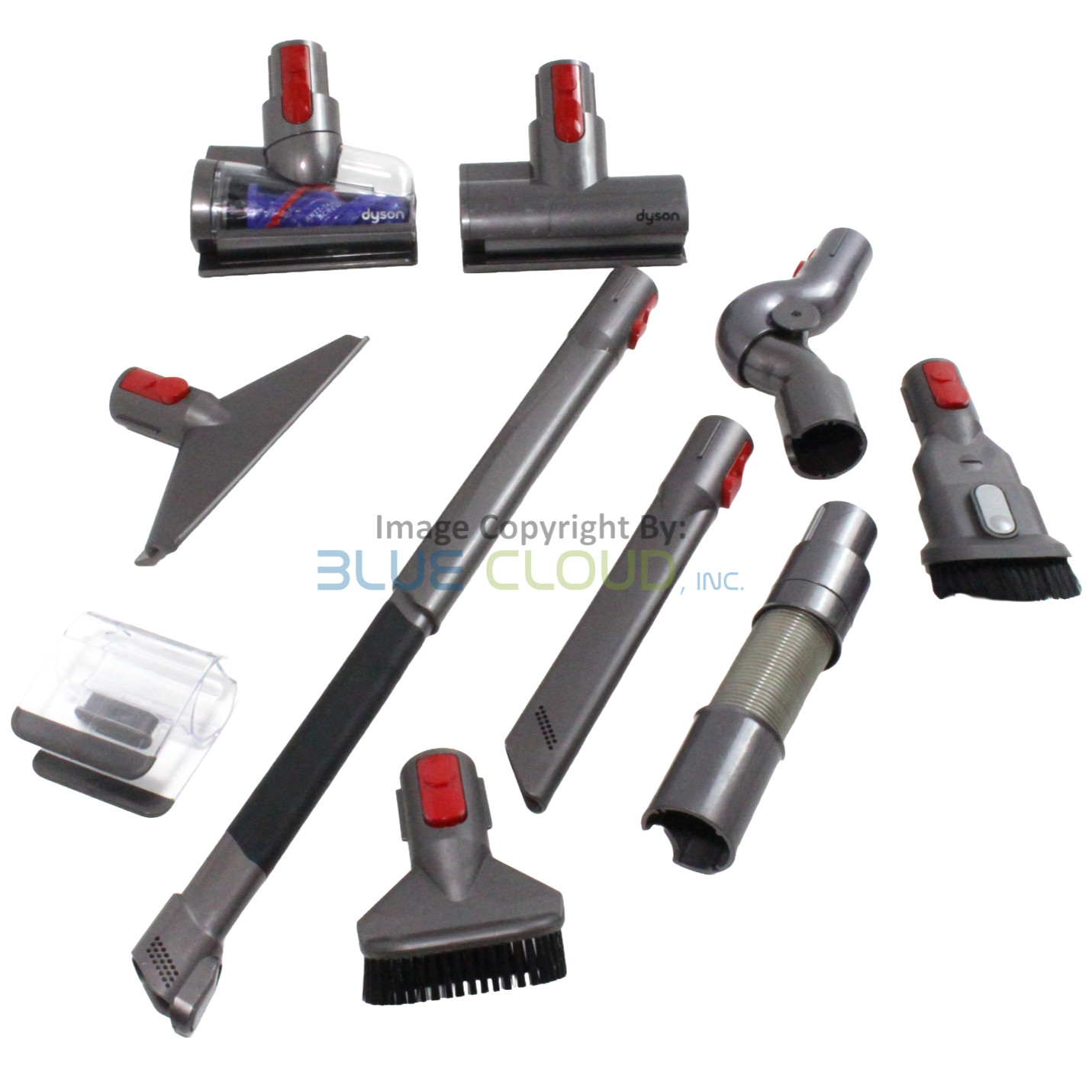 (10pcs) GENUINE Dyson TOOL ATTACHMENTS ACCESSORY BRUSH KIT SET V7 V8 V10 V11 V15