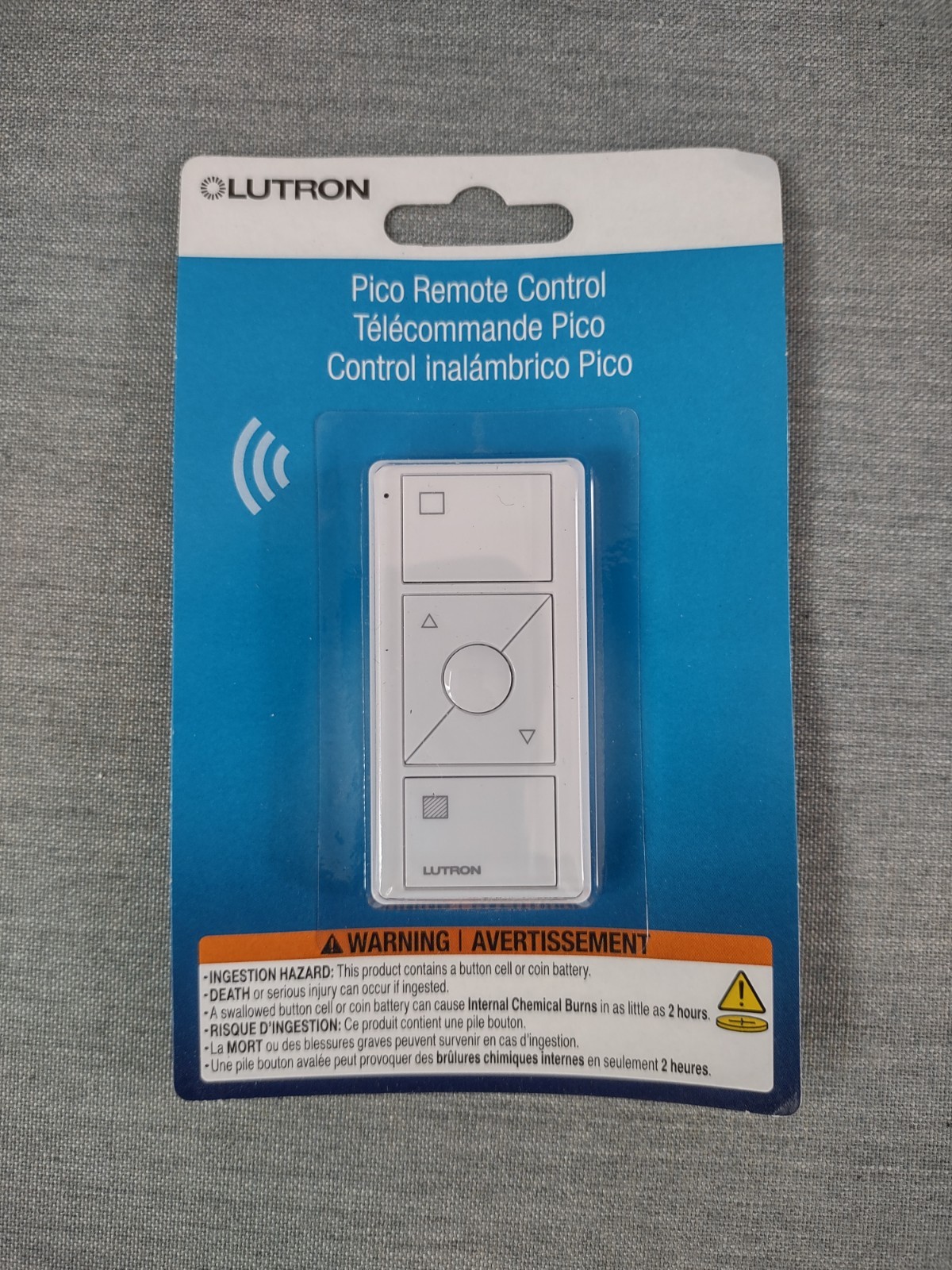 Lutron Pico Wireless Smart Remote Control – BRAND NEW PJ2-3BRL-GWH-S01