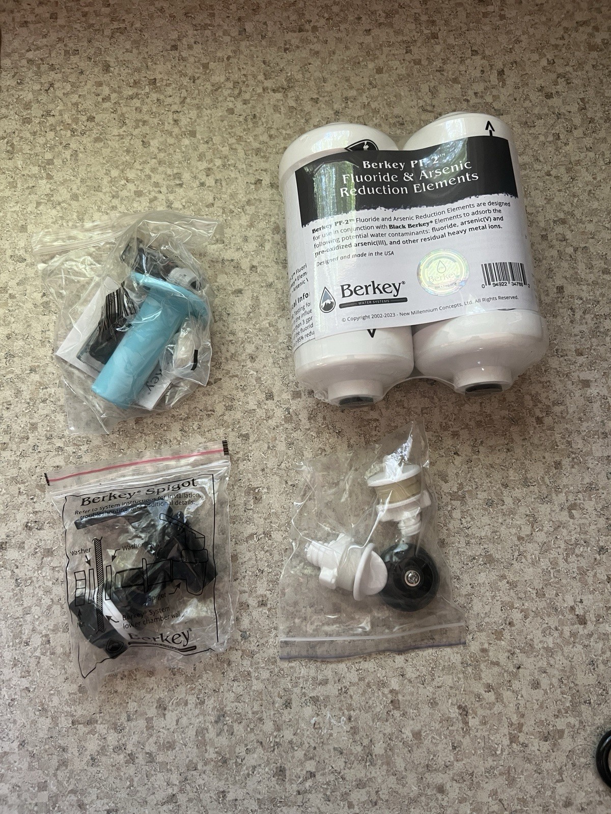 Opened Box Royal Berkey