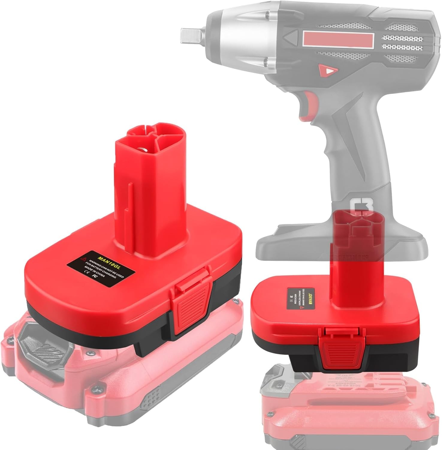 Adapter for Craftsman 19.2v Tool for Craftsman 20V Battery to 19.2V Drill