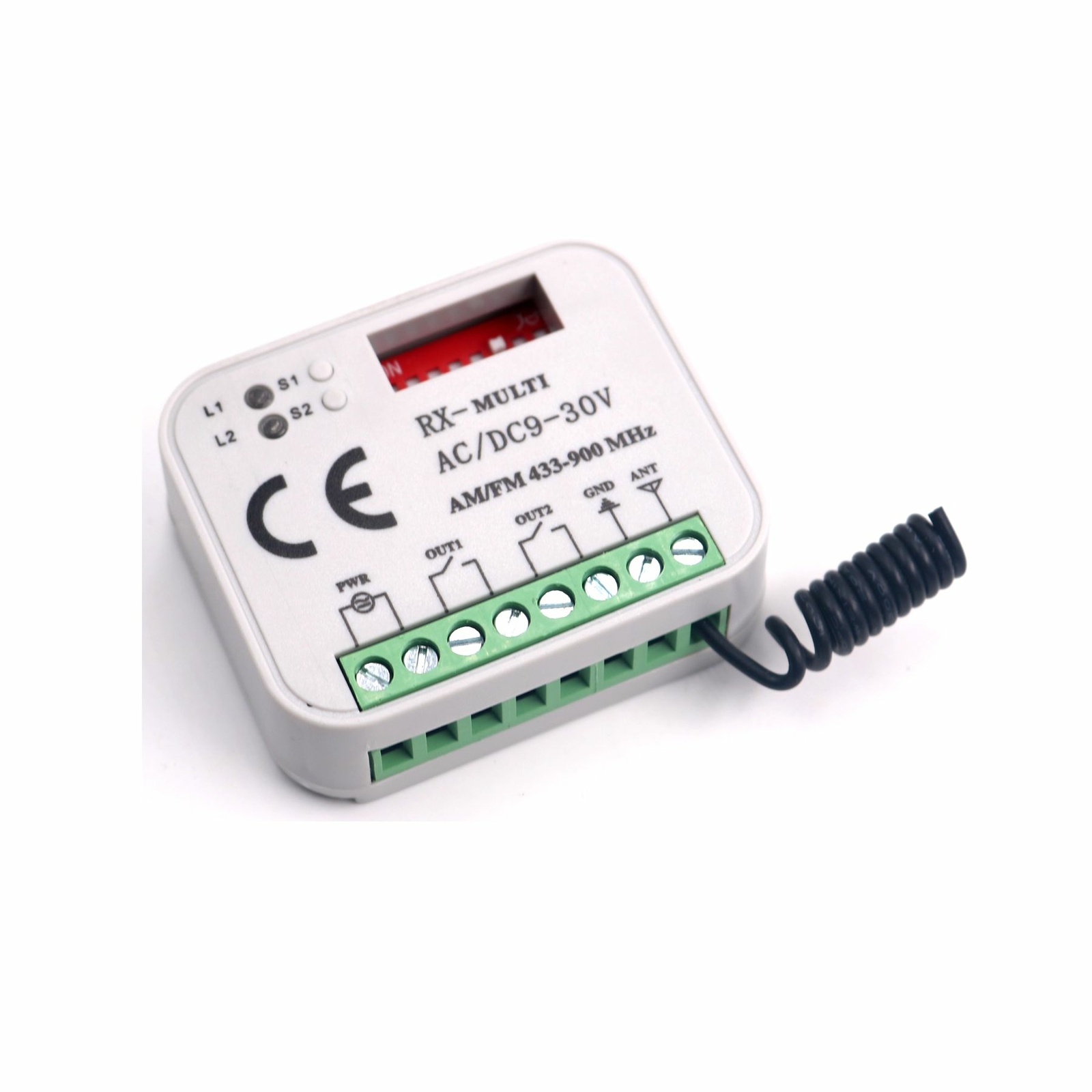 Universal Wireless Remote Control Receiver Gate Opener 315Mhz 433Mhz 868Mhz
