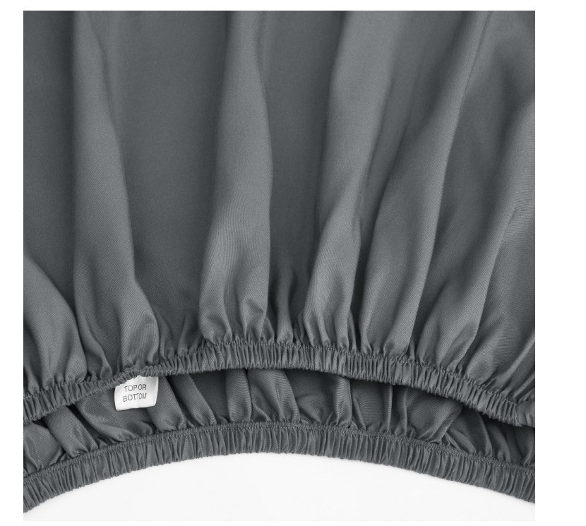Mainstays Super Soft Brushed Microfiber Bed Sheet Set,Soothing Gray,Twin-XL, 3.