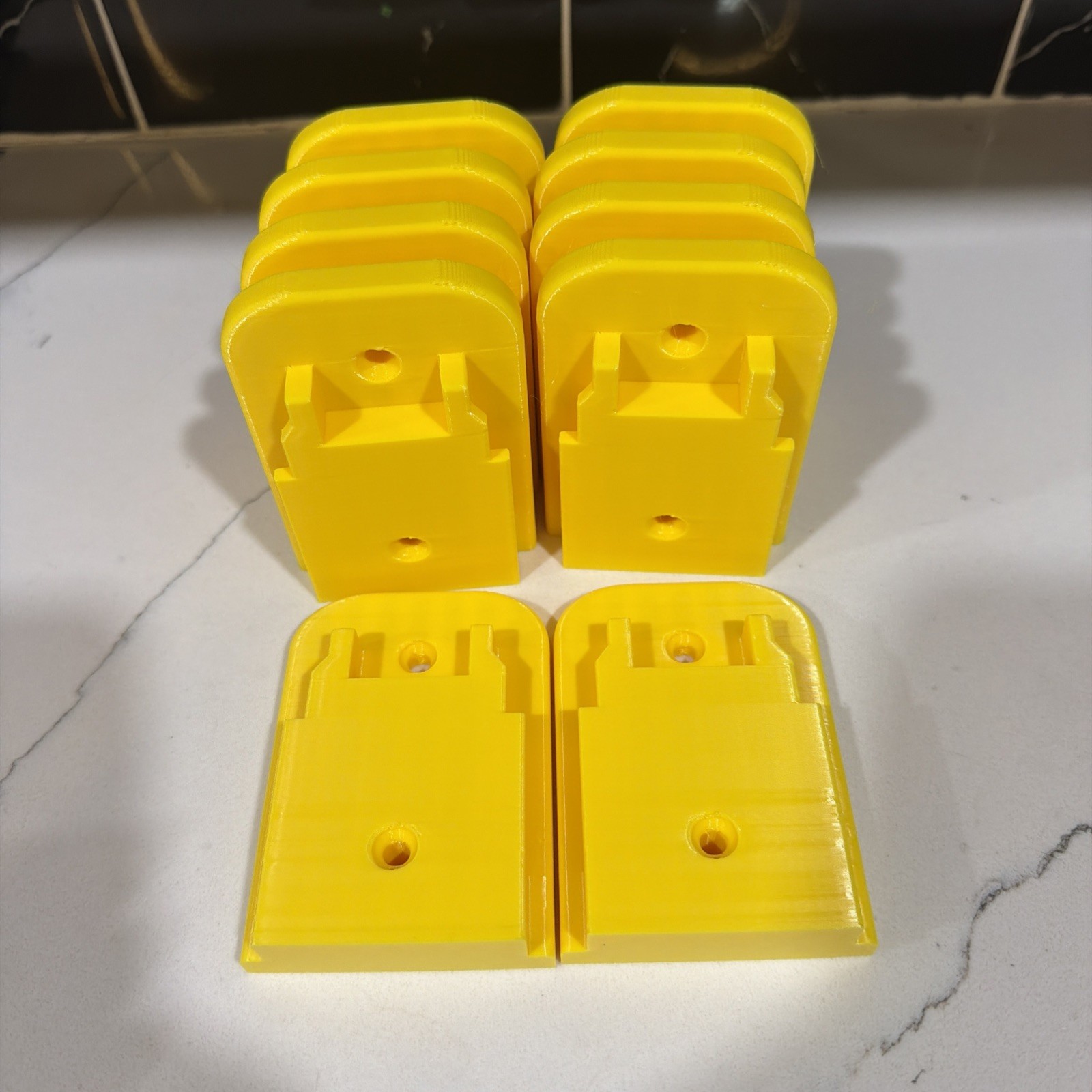 BEST FIT Yellow 10 Pack DeWALT 20V Tool Mounts / Hangers / Holders – MADE IN USA