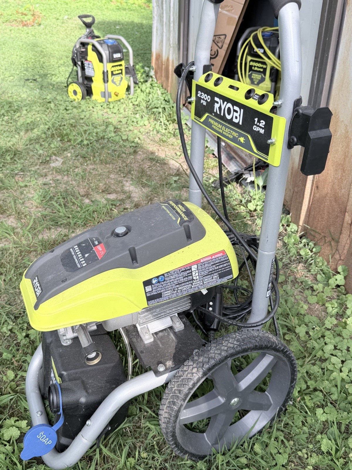 Ryobi Electric Pressure Washer Water Pump 2300PSI Cold Water