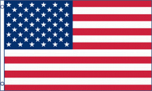 New 3’x5’ US FLAG POLE KIT Aluminum Flagpole USA American Stars Stripes Outdoor