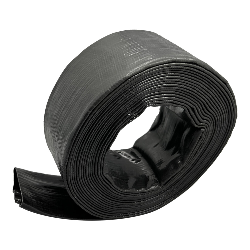 Primal Accessories Backwash Hose 1.5 in x 25 ft Black Commercial Grade 43.5 psi
