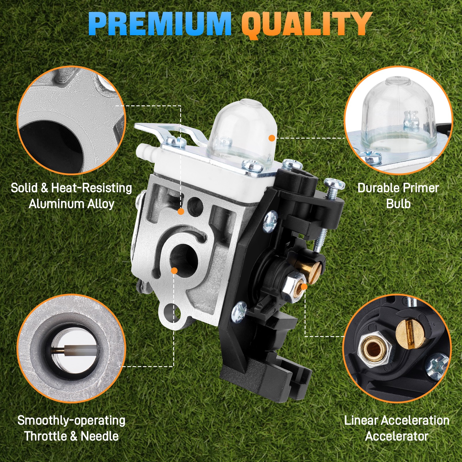 Carburetor For Echo PAS-225 PE-225 SHC-225 SRM-225 PE-225 PAS225 SHC225 PPF225