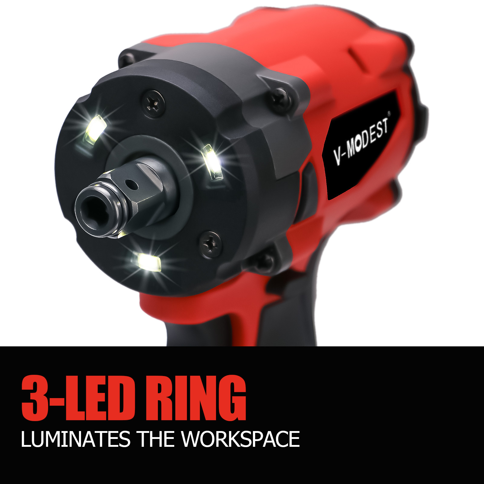 Compatible Milwaukee M18 Fuel 18V Battery Brushless Cordless 1/2″ Impact Wrench