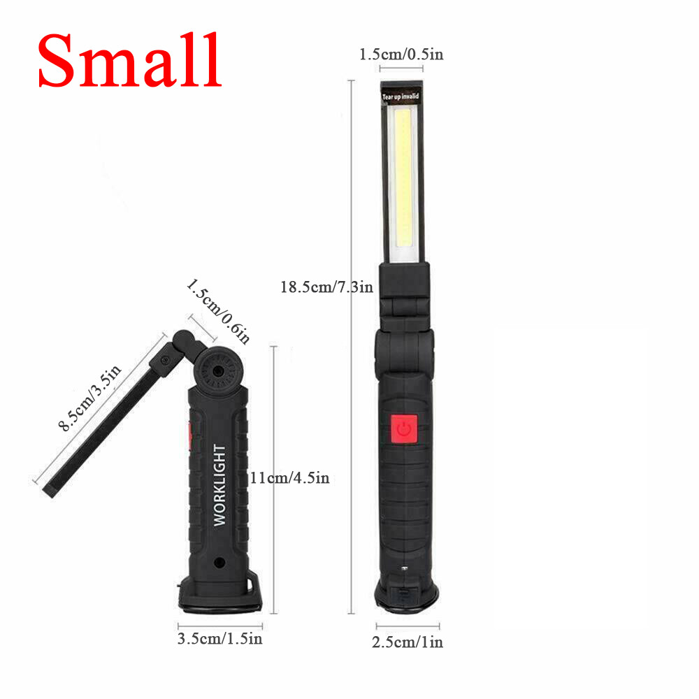 Super Bright 1200000lm Rechargeable LED Work Light Folding Torch Lamp Flashlight