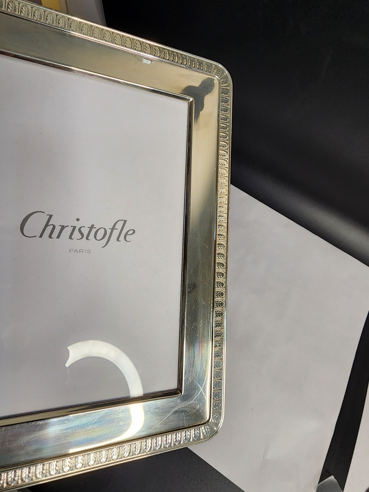 Christofle Malmaison Photo Frame 9.4in X 7.5in
