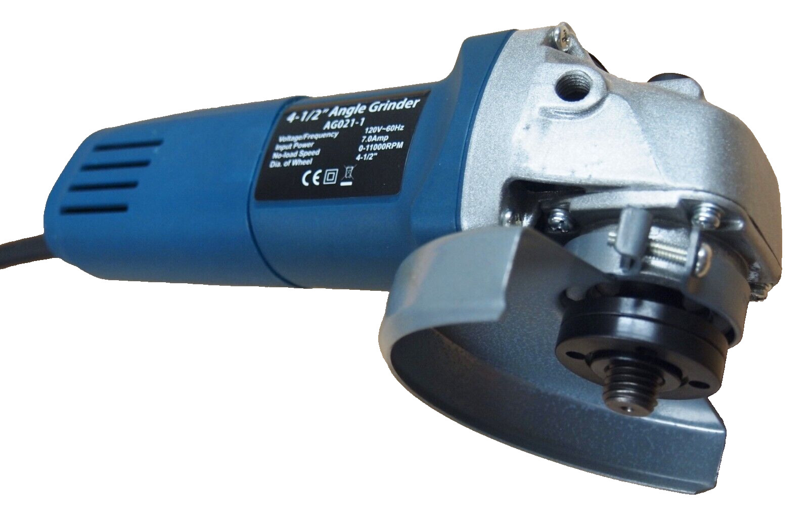 Hoteche 4-1/2″ Electric Variable Speed Angle Grinder 750W P800421A