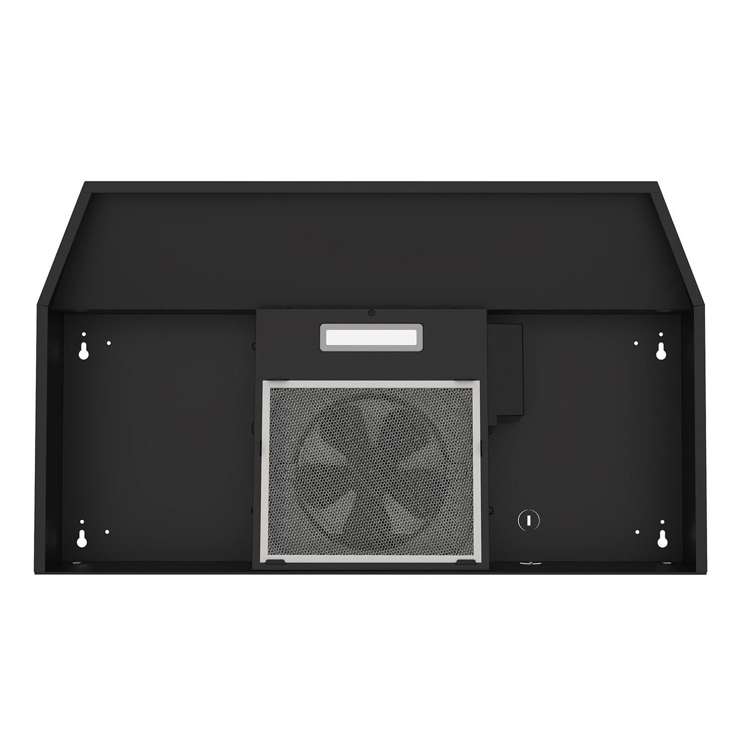 30 inch Under Cabinet Range Hood 230CFM Ducted/Ductless Black Painted w/LED New