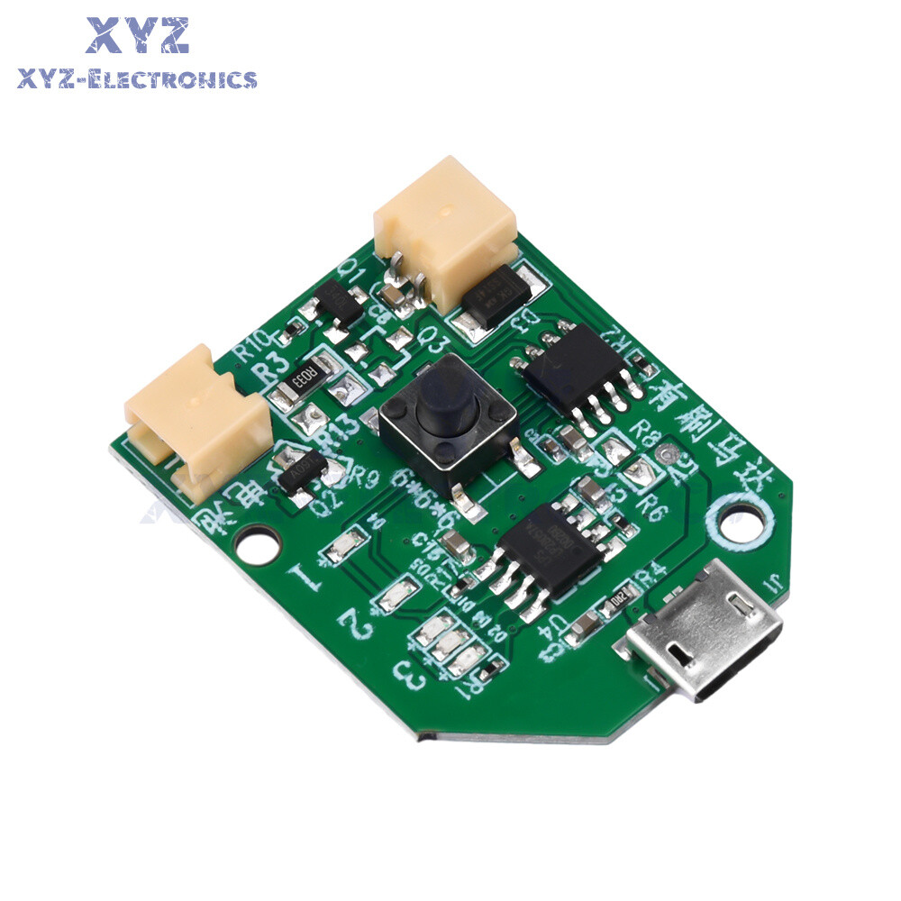3.7V Universal USB Rechargeable Small Fan Circuit Board Mobile Fan Control Board