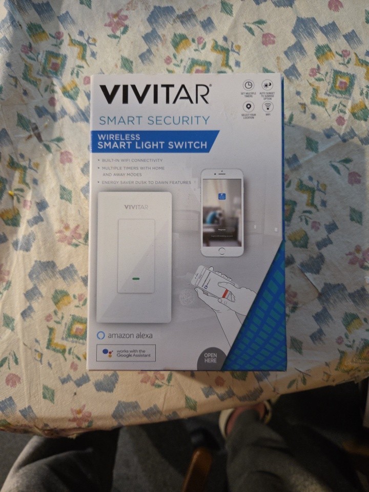 Vivitar Smart home smart light switch With.Amazon Alexa